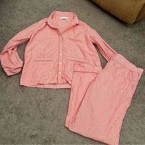 Lake Poplin Piped Pajama Set